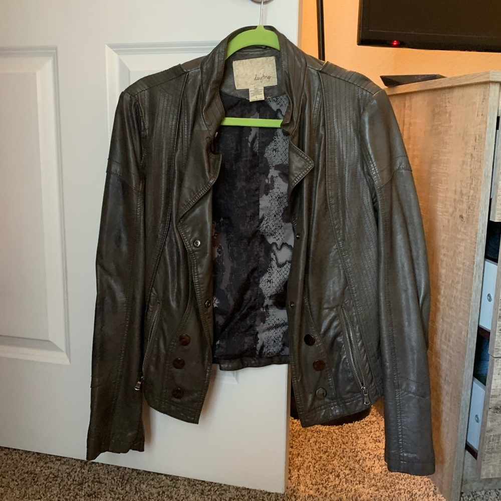 Leather Brown Jacket